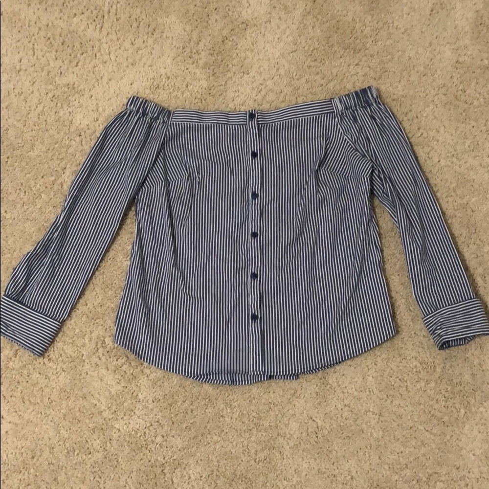 Express Striped Blouse